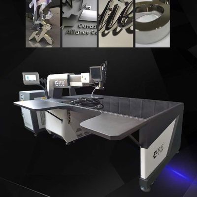 E500 Automatische lasersweismachine voor het maken van gegalvaniseerde platen en reclameborden