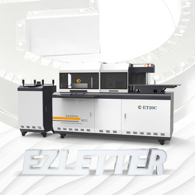 ET20C CNC advertentie brief buigmachine met dubbel lemmet alternatief buig systeem