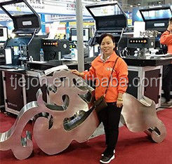 Acrylische reclameborden CNC letter slot machine met 200 kg gewicht