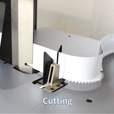 ET20C CNC advertentie brief buigmachine met dubbel lemmet alternatief buig systeem