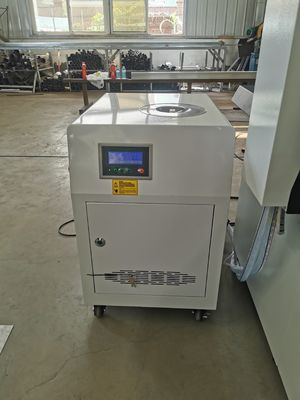 Werktafel voor laserspoelmachine met een enkelkanaal