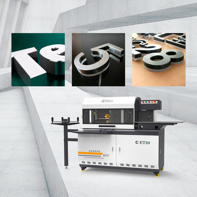 Multifunctionele EJON ET20 Trimcap Strip Custom Iron Sign Bender Machine voor 3D SS Letter