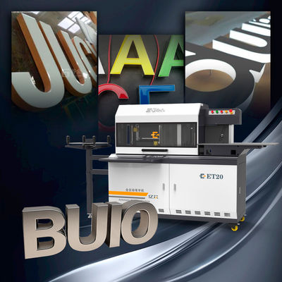 Multifunctionele EJON ET20 Trimcap Strip Custom Iron Sign Bender Machine voor 3D SS Letter