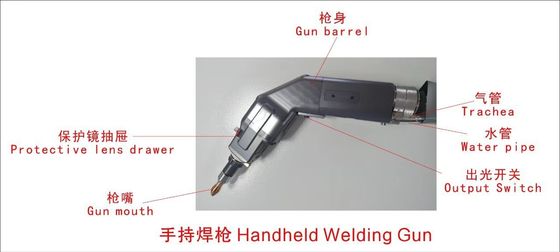 Super Outlet Handheld Fiber Laser Welding Machine 1000W 1500W 2000W voor de metaalindustrie