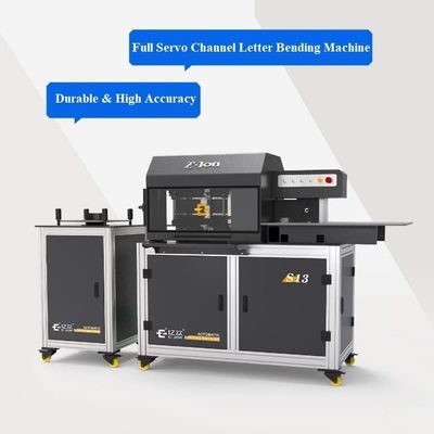 ALLOY Materiaal Ejon S13 Lightbox LED Signs Bending Machine met 4 Servo Axis Control