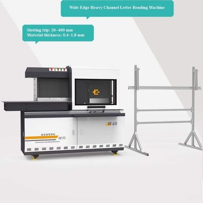 Outdoor Reclame Big Letter Buigmachine van met 4 SERVO Axis Control System