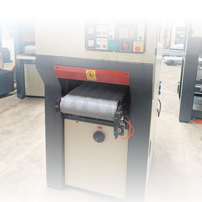 SS400 Metal oxide layer rust removal belt sanding machine met optionele slijpband