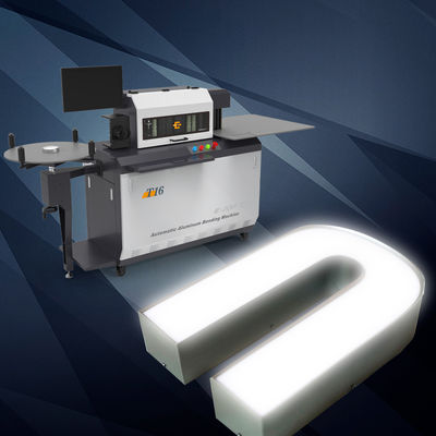 Advertentieoplossing EJON T16 CNC Aluminium Channel Strip Machine voor Mini Sign Bending