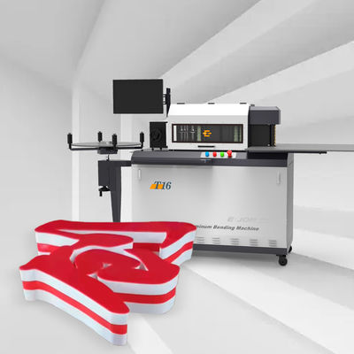Advertentieoplossing EJON T16 CNC Aluminium Channel Strip Machine voor Mini Sign Bending