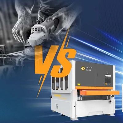 Ejon YZ1300SS Plaatmetalen Rand Deburring Roest Sanding Machine met 47 kW Algemeen Vermogen