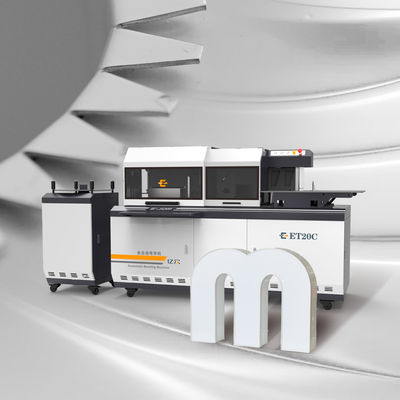 Geavanceerde ET20C Aluminium SS Iron Automatic Signage Bending Machine voor multifunctionele