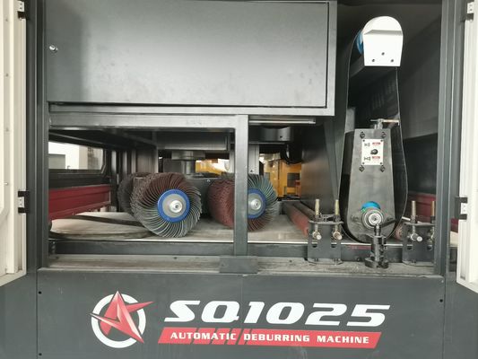0-35 r/min Automatische plaatmetalen rand ontroerende roestsandmachine