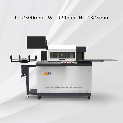 EJON T16 Top 5 Channel Letter Bender Freeswiel Cutter Aluminium Roller-Bending