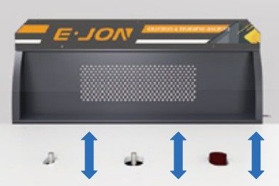 EJON Reclamebord Logo Innerlijk gat en buitenste rand van de contour Automatische slijpmachine