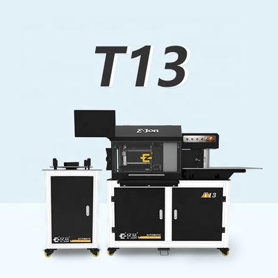 Versatile T13 3D brieftekens maken machine voor letters van aluminiumlegering