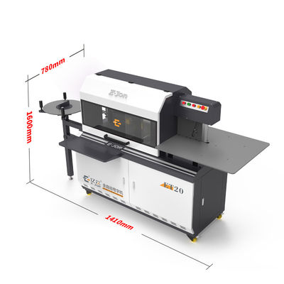 ET20 All Metal Sheet Neon Signs Making CNC Channel Letter Bending Machine voor keuze