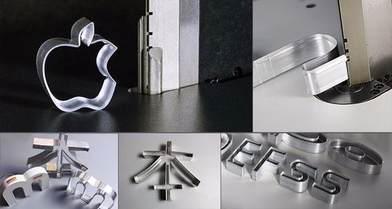 Multi-materialen Proceswinkel Schild 3D LED-schilderij maken van kanaal letter buigmachine