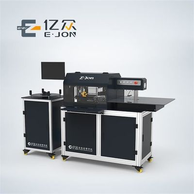 Aanpassen van lichtgevende getallen logo tekens met Ejon T13 CNC Channel Letter Buigmachine