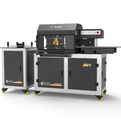EJON T20 2mm Aluminium roestvrij staal kanaal brief buigmachine 550KG Gewicht Ideaal