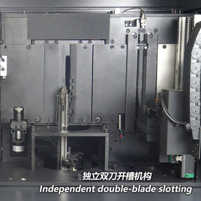 ET20 200MM Voor- en Achterste Slotting Trimcap Edgeed Aluminium Channelume Roestvrijstalen Channel Letter Bending Machine