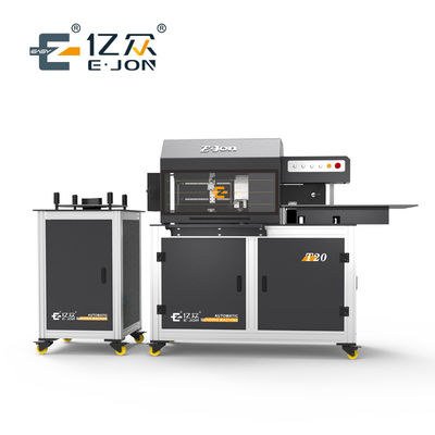 Roestvrij staal alfabet letter binder eind Muti-functie 3D aluminium profiel machine