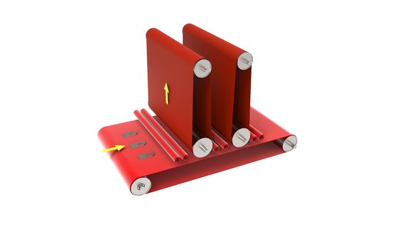 Automatische correctiefunctie Flat Metal Finishing Machine voor koolstofstaal