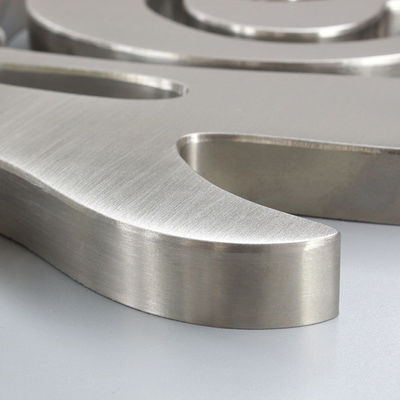 Auto roestvrij staal aluminium gegalvaniseerde plaat kanaal brief slijpmachine