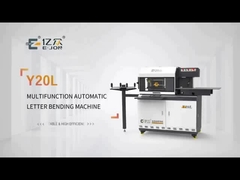 Ejon Y20L De geavanceerde automatiseringsoplossing voor het buigen van metalen letters in reclame